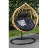 Fotele ogrodowe wiszące - Bujak Sara natural - miniaturka - grafika 1