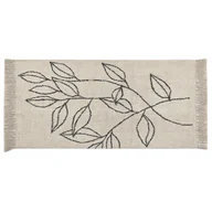 Dywany - Dywan bawełniany 80 x 150 cm beżowo-czarny SAZLI - miniaturka - grafika 1