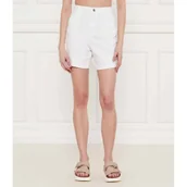 Spodenki damskie - GUESS Jeansowe szorty | Relaxed fit - miniaturka - grafika 1