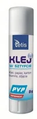Kleje biurowe - Tetis Klej w sztyfcie PVP(bezbarwny)8g (30szt) BG112-E - - miniaturka - grafika 1