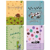 Teczki i skoroszyty - EV-Corp Teczka A4 z gumką BFF zwierzaki - miniaturka - grafika 1