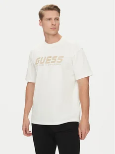 Guess T-Shirt Z5RI10 I3Z14 Biały Regular Fit - Koszulki męskie - miniaturka - grafika 1