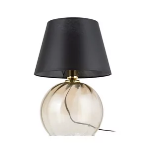 Aurea lampa stołowa 1-punktowa czarna/bursztyn 5336 - Lampy stojące - miniaturka - grafika 1