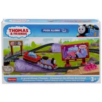 Thomas & Friends. Popchnij i jedź. Zestaw + Lokomotywa Mattel - Pociągi dla dzieci - miniaturka - grafika 1