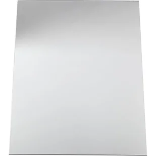 Elastyczne lustro plastikowe - nr 790940 - Szare - Prostokątne - Dla dorosłych - Unisex - Do postawienia - Lustra - miniaturka - grafika 1