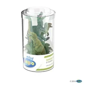 Figurki dla dzieci - Papo, Figurka kolekcjonerska, 33018 Mini Plus Dinozaury zest.1 -6 szt. w tubie - miniaturka - grafika 1
