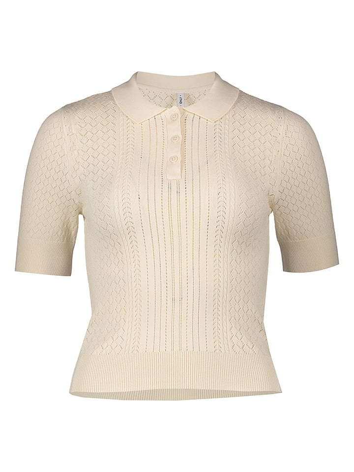 ONLY Sweter w kolorze beżowym