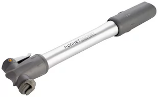 Topeak pompa Mini Pocket Rocket, srebrny/Schwartz, One Size, TPMB 1 TPMB-1 - Akcesoria rowerowe - miniaturka - grafika 1