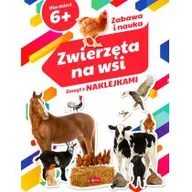 Książki edukacyjne - Zwierzęta na wsi Zeszyt z naklejkami Praca zbiorowa - miniaturka - grafika 1