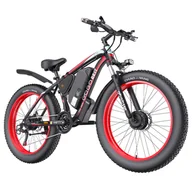 Rowery elektryczne - GOGOBEST GF700 Electric Bike 2*500W Dual Motor 48V 18 2Ah Battery 26*4 0 inch Tires 25km/h Max Speed 70km Max Range Mecha - miniaturka - grafika 1