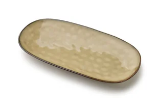 BASIC NATURE Półmisek owalny 26x13cm - Miski i półmiski - miniaturka - grafika 1