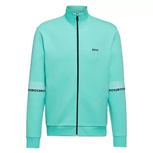 BOSS Męska bluza Skaz 1 Regular -Fit z wielokolorowym logo, Open Green340., XXL - Bluzy męskie - miniaturka - grafika 1