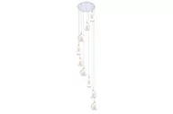 Lampy sufitowe - Azzardo Lampa wisząca Amber Milano 9 AZ3102 AZ3102 - miniaturka - grafika 1