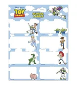 Etykiety do drukarek - Grupo Erik Naklejki, Toy Story o wymiarach 8 x 4 cm i ilustracjach, etykiety do opisania, zestaw 16 naklejek - miniaturka - grafika 1