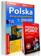 Atlasy i mapy - EXPRESSMAP Polska dla profesjonalistów atlas samochodowy - praca zbiorowa - miniaturka - grafika 1