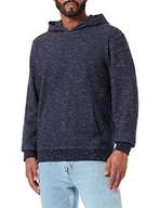 Bluzy męskie - s.Oliver Męska bluza 10.3.11.14.140.2120931, niebieska, M - miniaturka - grafika 1