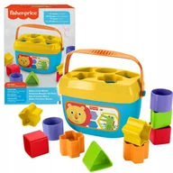Zabawki interaktywne dla dzieci - Fisher-Price Układanka logiczna klocki łamigówka dla dziecka FFC84 - miniaturka - grafika 1