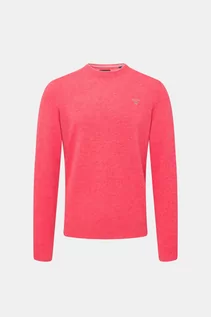 Swetry męskie - GANT Wełniany sweter - Różowy - Mężczyzna - M (M) - 86,211,684 - grafika 1