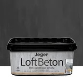 Tynki - Efekt dekoracyjny LOFT BETON 2 l kolor nr 5 Efekt betonu JEGER - miniaturka - grafika 1