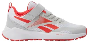Reebok Chłopięce Energen Run Elastic Lace & Top Strap Sneaker Sneaker, Mistgrey White Energyred, 27 EU - Buty dla chłopców - miniaturka - grafika 1
