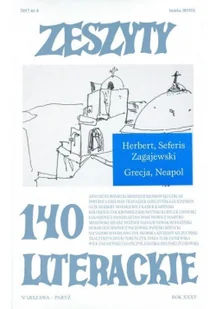Zeszyty Literackie Zeszyty literackie 140 3/2017 praca zbiorowa - Czasopisma - miniaturka - grafika 3