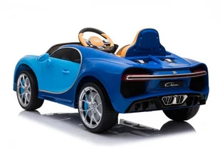 Pojazd Bugatti Chiron Niebieski - Pojazdy elektryczne dla dzieci - miniaturka - grafika 17