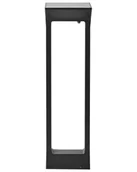 Lampy ogrodowe - Lampa ogrodowa solarna LED 60 cm czarna MALDEN - miniaturka - grafika 1