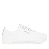 Sneakersy damskie - Sneakersy Remonte D0913-80 Biały - miniaturka - grafika 1