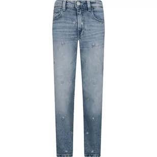 Guess Jeansy | Regular Fit - Spodnie sportowe damskie - miniaturka - grafika 1