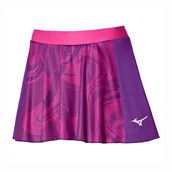 Spódnice - Spódnica damska Mizuno  Charge Printed Flying Skirt Purple Magic  XL - miniaturka - grafika 1
