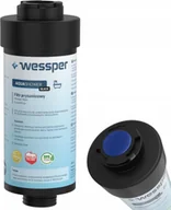 Wkłady filtrujące - Wessper FILTR DO PRYSZNICA WESSPER AQUASHOWER CZARNY MAT - miniaturka - grafika 1