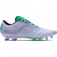 Piłka nożna - Męskie buty piłkarskie korki lanki Under Armour UA Clone Mag Elite 3.0 FG - fioletowe - miniaturka - grafika 1