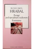 Literatura obyczajowa - Kolekcja gazety wyborczej Tom 27 Pociągi pod specjalnym nadzorem Postrzyżyny - miniaturka - grafika 1