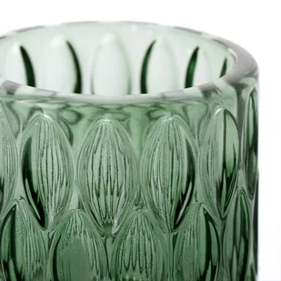 Świecznik VIGO kolor butelkowa zieleń ameliahome - CANDLEHOLDER/AH/VIGO/BOTTLEGREEN/9X9,5 - Świeczniki - miniaturka - grafika 1