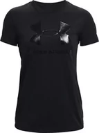 Koszulki i topy damskie - Under Armour Czarny M - miniaturka - grafika 1