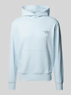 Bluza z kapturem i nadrukiem z logo model ‘BLACHAD’ - Koszulki męskie - miniaturka - grafika 1