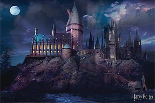 Pyramid Posters Harry Potter - Hogwart - plakat filmowy 91,5x61 PP34369 - Plakaty - miniaturka - grafika 1