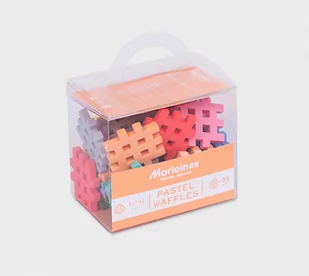 Mario-Inex Klocki Waffle mini pastel 35 sztuk 674 - Klocki - miniaturka - grafika 1