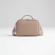 Torby i organizery dla mam - Torebka crossbody i organizer do wózka 2w1 dla Mamy VERA blush beige - miniaturka - grafika 1