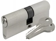 Meble modułowe i akcesoria - Wkładka do zamka bębenkowa satynowa 30/30 + 3 klucze - miniaturka - grafika 1