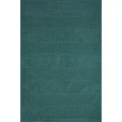 Dywaniki łazienkowe - Dywanik łazienkowy Jessi 451476 Prostokątny Ciemnozielony - miniaturka - grafika 1