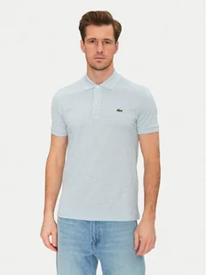 Lacoste Polo PH4012 Błękitny Slim Fit - Koszulki męskie - miniaturka - grafika 1
