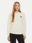 Bluzy damskie - Guess Bluza Ann V4BQ23 KBCK2 Écru Regular Fit - miniaturka - grafika 1