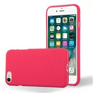 Etui i futerały do telefonów - Etui Pokrowiec Do Apple iPhone 7 / 7S / 8 / SE 2020 Obudowa w FROST CZERWONY TPU Silikon Case Cover Ochronny Plecki Cadorabo - miniaturka - grafika 1