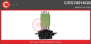 Opornik, wentylator wewnętrzny Casco - Alternatory CRS74014GS - Akcesoria do klimatyzacji i ogrzewania - miniaturka - grafika 1