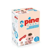 Pieluchy - Pine Smart Pieluchy umożliwiające wykrycie infekcji dróg moczowych rozmiar 2 mini 3-6 kg, 5 szt. -> Wysyłka 8,90 - odbiór w Żabce - miniaturka - grafika 1