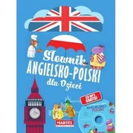 Słowniki języka polskiego - Słownik angielsko-polski dla dzieci + CD - Wysyłka od 3,99 - miniaturka - grafika 1