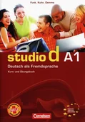 Książki do nauki języka niemieckiego - BC Edukacja Studio d A1 Kurs- und Übungsbuch mit CD - Cornelsen - miniaturka - grafika 1