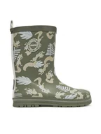 Buty dla chłopców - Reima Kalosze Taika 2.0 5400001A Zielony - miniaturka - grafika 1