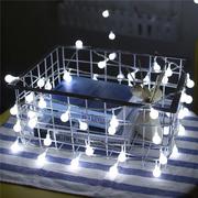 Dekoracje domu - Łańcuch świetlny LED małe żarówki - zimne światło - miniaturka - grafika 1